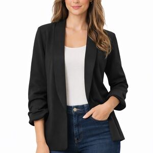 Elegant Black Women's Blazer